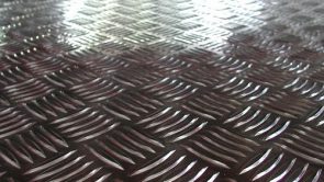 Aluminium vloerplaat